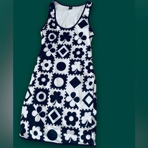 Mid Mod Checkered Dress